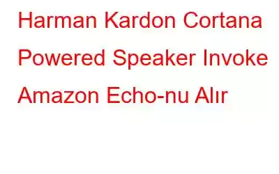 Harman Kardon Cortana Powered Speaker Invoke Amazon Echo-nu Alır