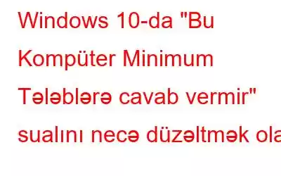 Windows 10-da 