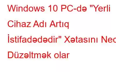 Windows 10 PC-də 