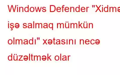 Windows Defender 