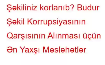 Şəkiliniz korlanıb? Budur Şəkil Korrupsiyasının Qarşısının Alınması üçün Ən Yaxşı Məsləhətlər