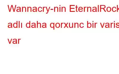 Wannacry-nin EternalRocks adlı daha qorxunc bir varisi var