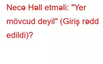 Necə Həll etməli: 